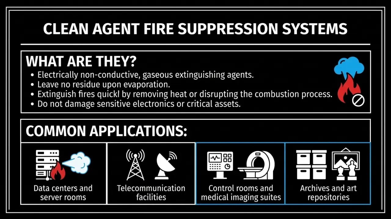 Commercial fire alarm control panel illuminated with clear LED status lights and high-visibility red emergency activation pulled leverage station on a wall.
