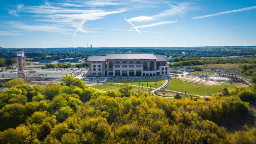 Texas campus protected by security cameras and fire safety systems