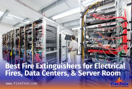 Best Fire Extinguishers for Electrical Fires, Data Centers, & Server Rooms