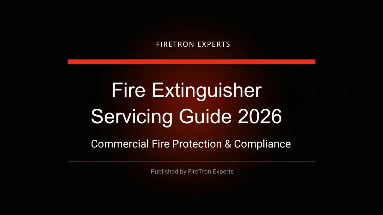 Fire Extinguisher Service Guide (2026)