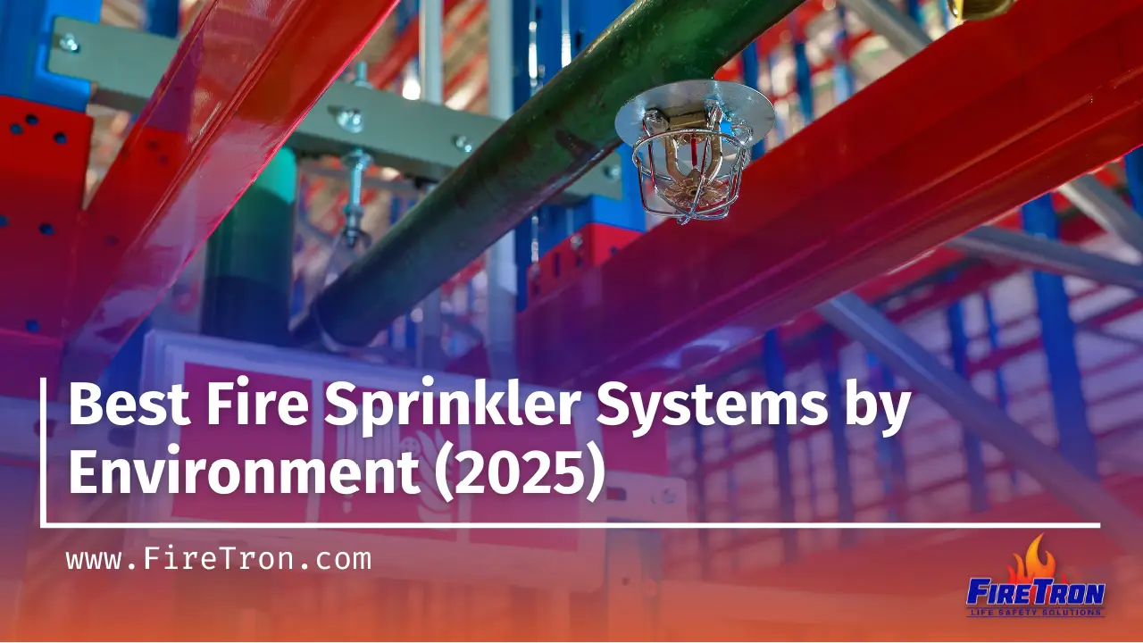 Best Fire Sprinkler Systems by Environment (2026)